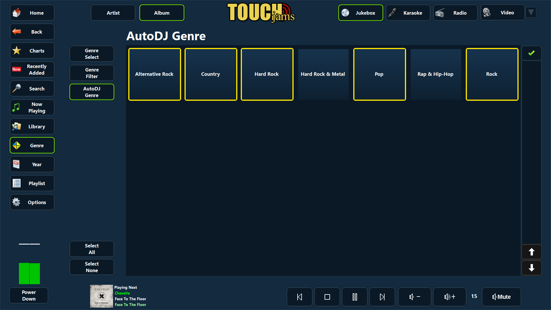 Genre AutoDJ Skin